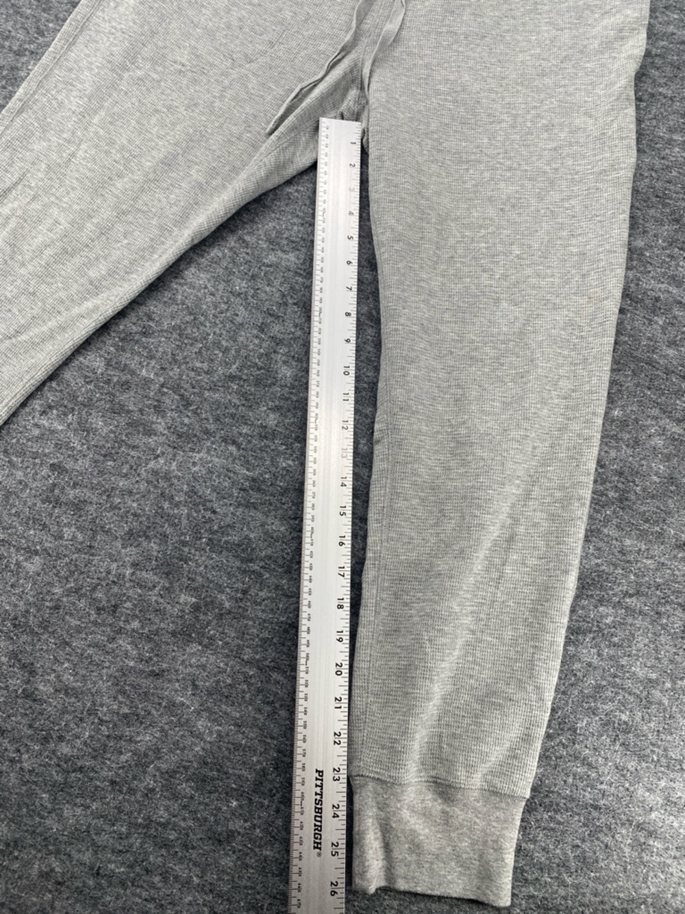Polo Ralph Lauren Men's Waffle Knit Sleep Jogger Pants - Gray XL - Picture 4 of 11